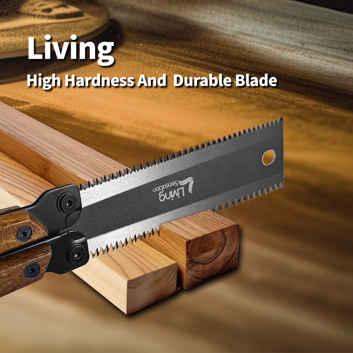 Japanese Hand Saw Hard Pull Saw Foldable SK5 Blade with Gift Box