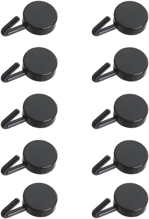 10PCS Self Adhesive Hooks, Waterproof Utility Wall Hanging Heavy Duty Towel Hooks